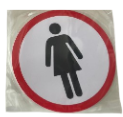 Female Sign Round