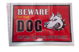 Beware of Dog Sign