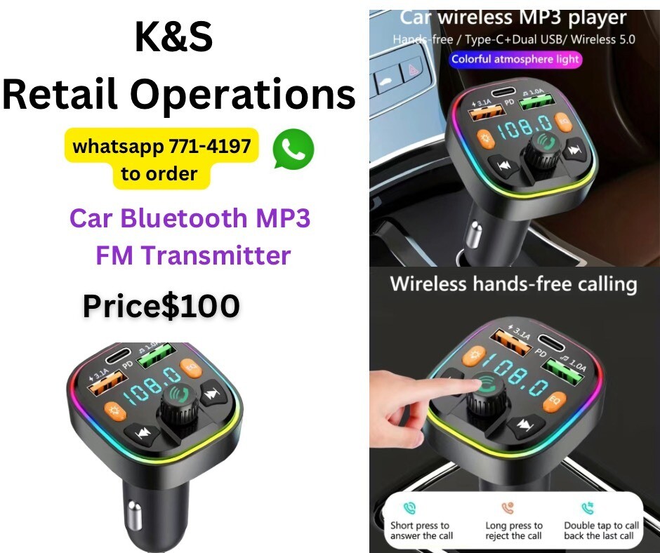 Car Bluetooth FM Transmitter