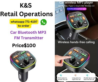 Car Bluetooth FM Transmitter