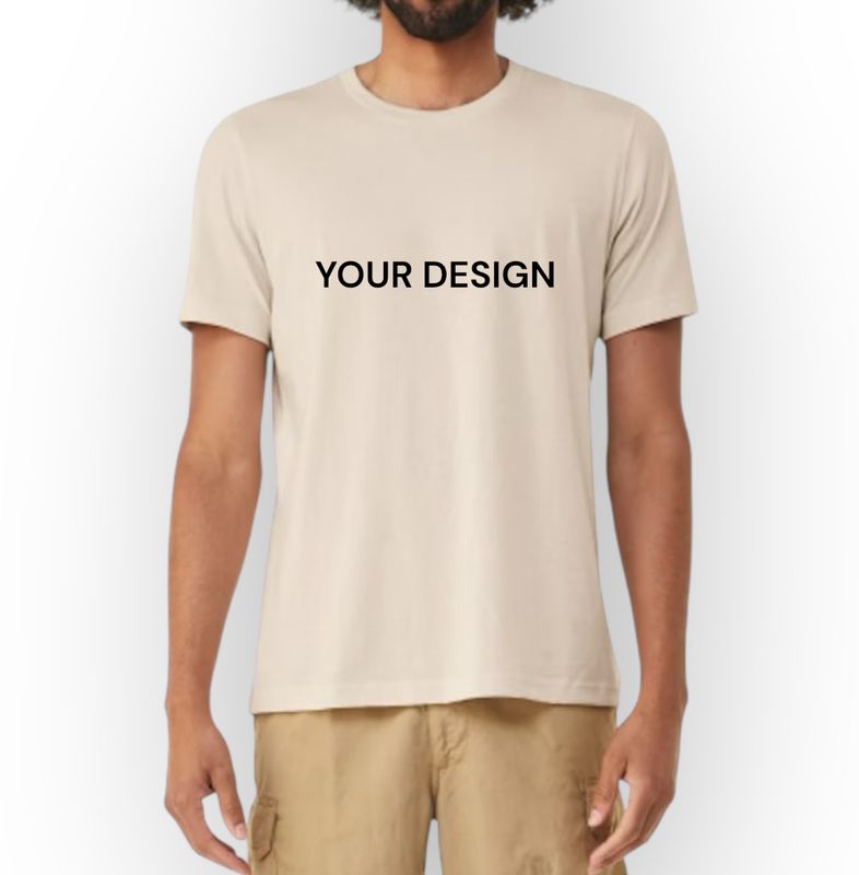 CUSTOMIZABLE UNISEX JERSEY T SHIRT