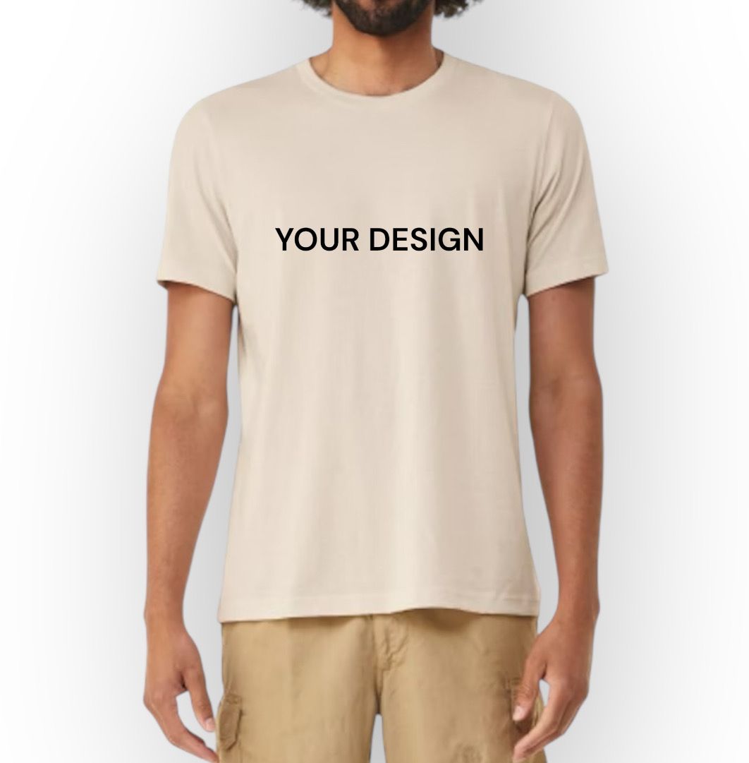 CUSTOMIZABLE UNISEX JERSEY T SHIRT