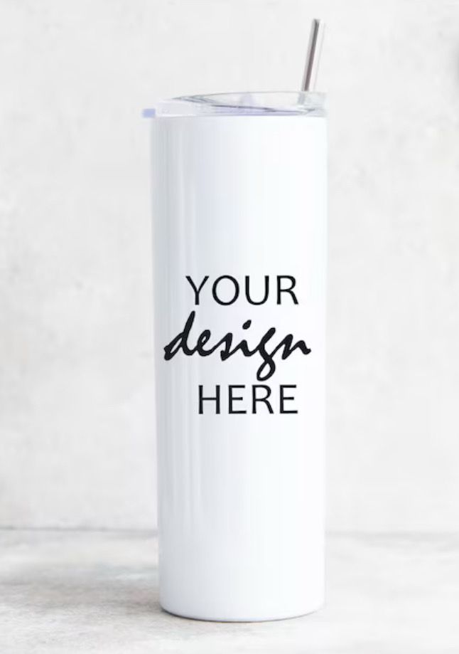 CUSTOMIZABLE SKINNY TUMBLER