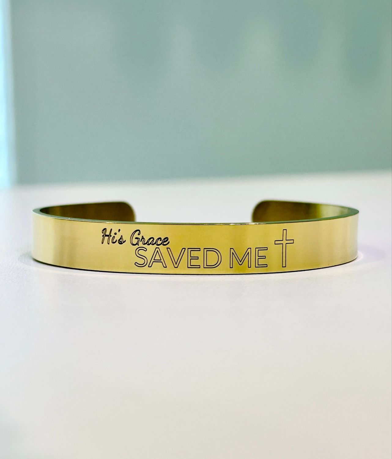 HIS GRACE SAVED ME BANGLE