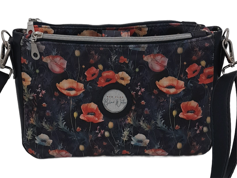 Navy Blue Floral