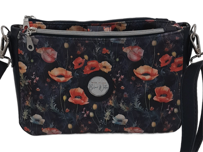 Navy Blue Floral