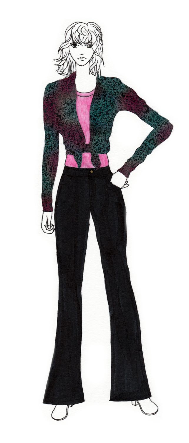 Button-Up Shirt Pattern #11101 - Printed