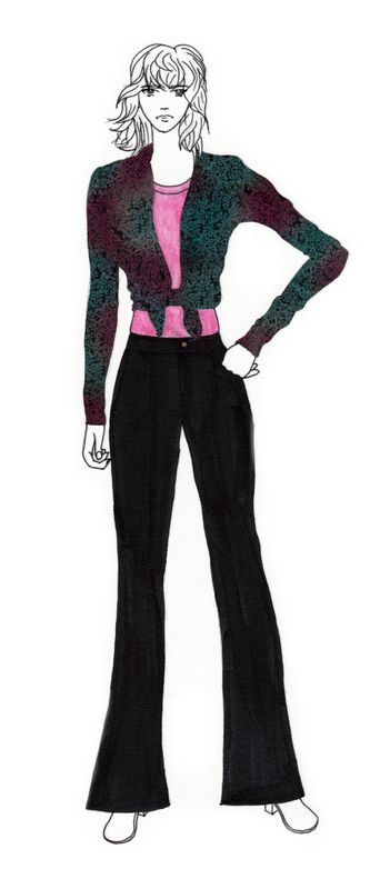 Button-Up Shirt Pattern #11101 - Printed