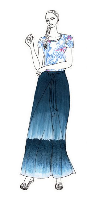 Wrap Pant Pattern #12271 - Printed