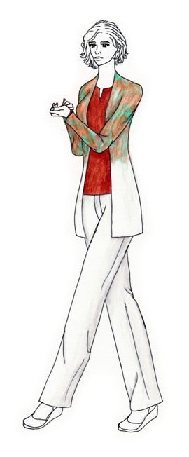 Trousers Pattern #12101 - Printed