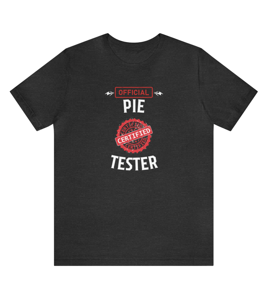 T-shirt Unisex - Official Pie Tester