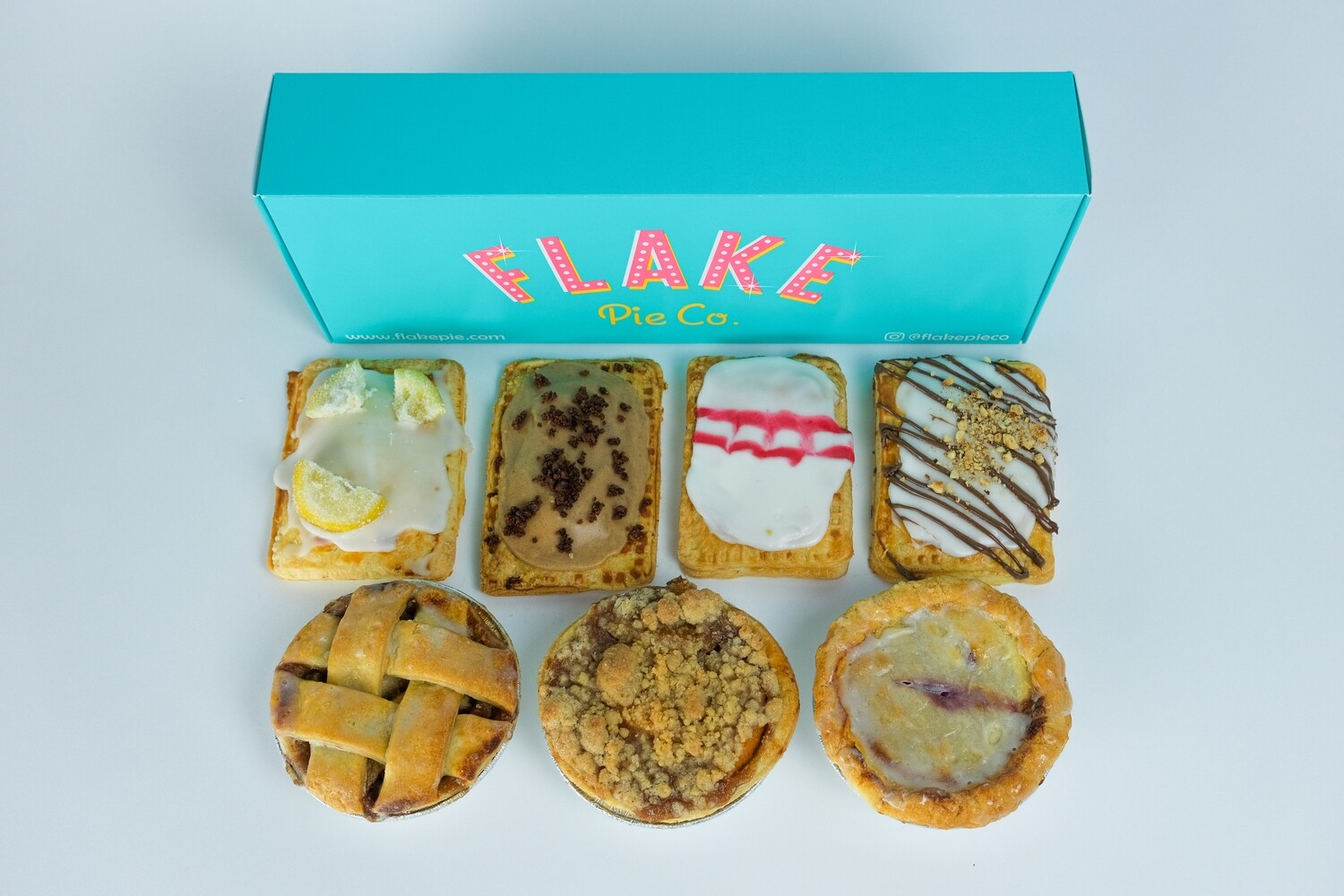 (1) 4-Pack Flakie and (1) 3-Pack Pie Custom Bundles
