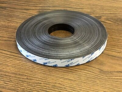 Magnetic Tape 1"(W)x0.060"(T)x100'(L) w/3M#9448Pressure Sensitive Adhesive