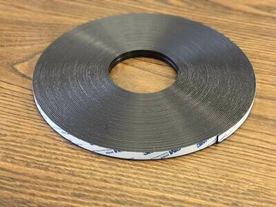 Magnetic Tape 1/2"(W)x0.060"(T)x100'(L) w/3M#9448 Pressure Sensitive Adhesive
