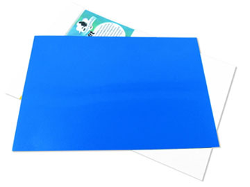 Magnetic Receptive Dry-Erase Sheet w/Adhesive Backed (210x297mm/8.27x11.69in)