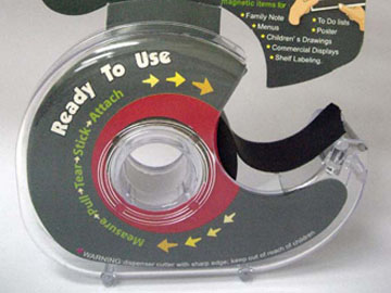 "MAG-EASY" Magnetic Tape w/Dispenser