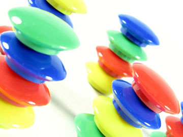 Magnetic Buttons (20mm/0.79in Mix Colors)
