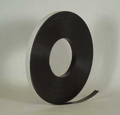 Magnetic Tape 3/4"(W)x0.060"(T)x100'(L) w/Pressure Sensitive Adhesive