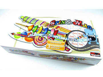 "SPIN & MAG" Whiteboard Spinners (Great Towers Set)
