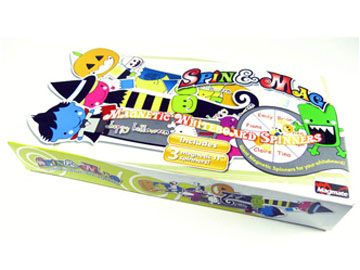 "SPIN & MAG" Whiteboard Spinners (Halloween Set)