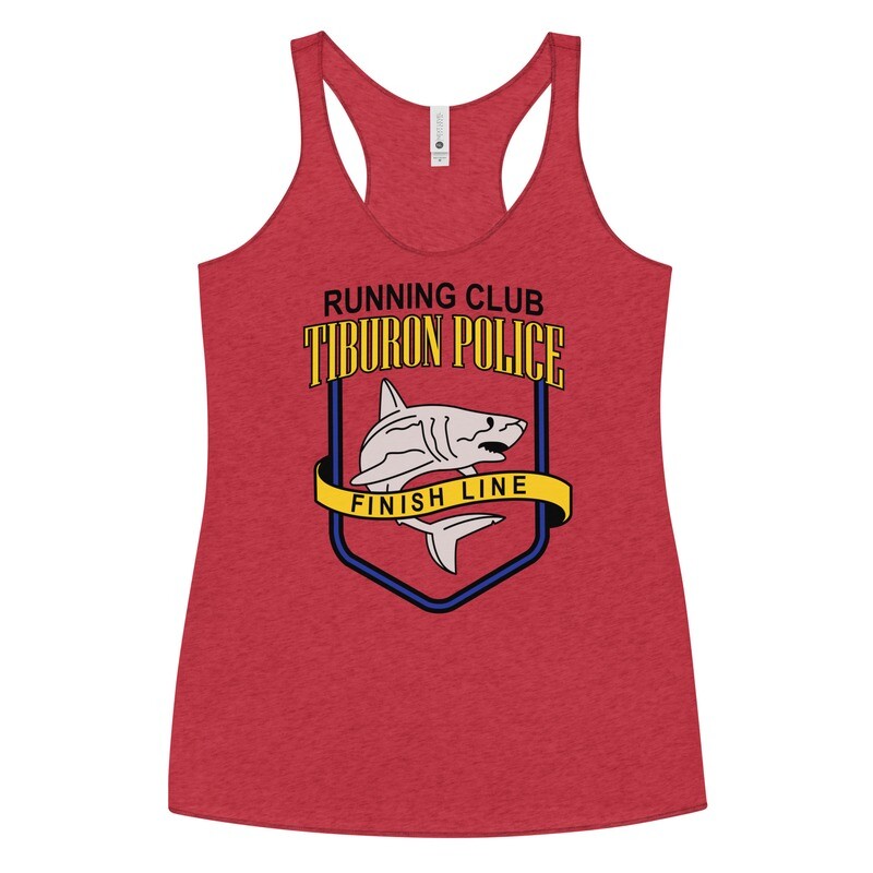 Tiburon Police Running Club Women&#39;s Racerback Tank