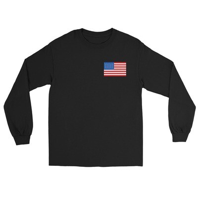 Tiburon Police Patriotic Long Sleeve Shirt