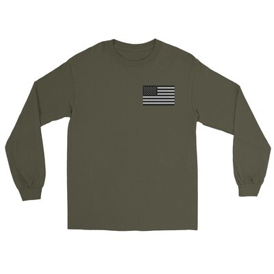 Tiburon Police Patriotic Subdued Long Sleeve Shirt