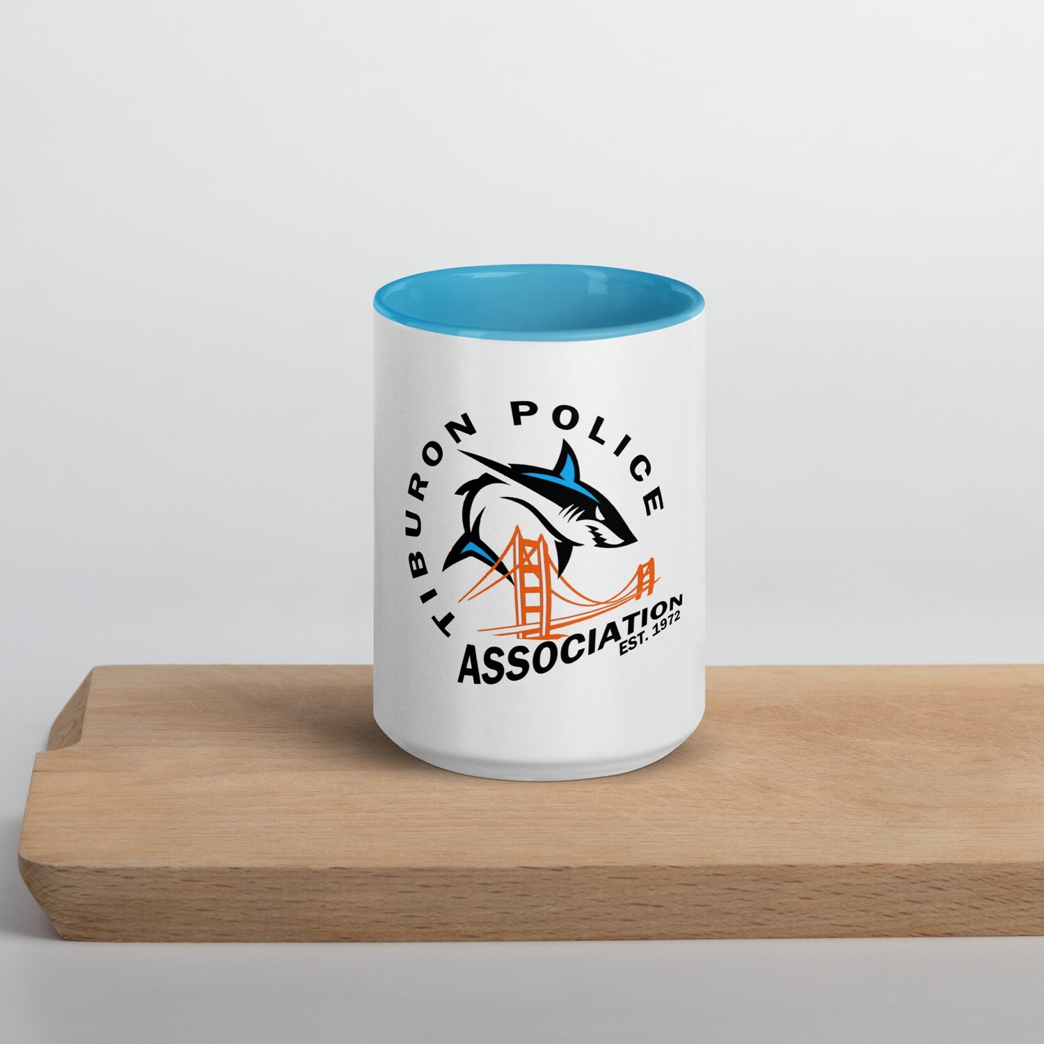Tiburon Police Officer&#39;s Association Mug with Color Inside