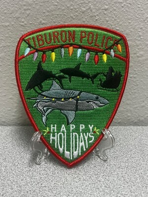 Tiburon Police Department Holiday Patch 2023