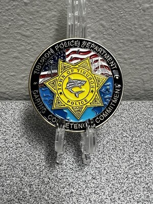 Tiburon Police Department Challenge Coin