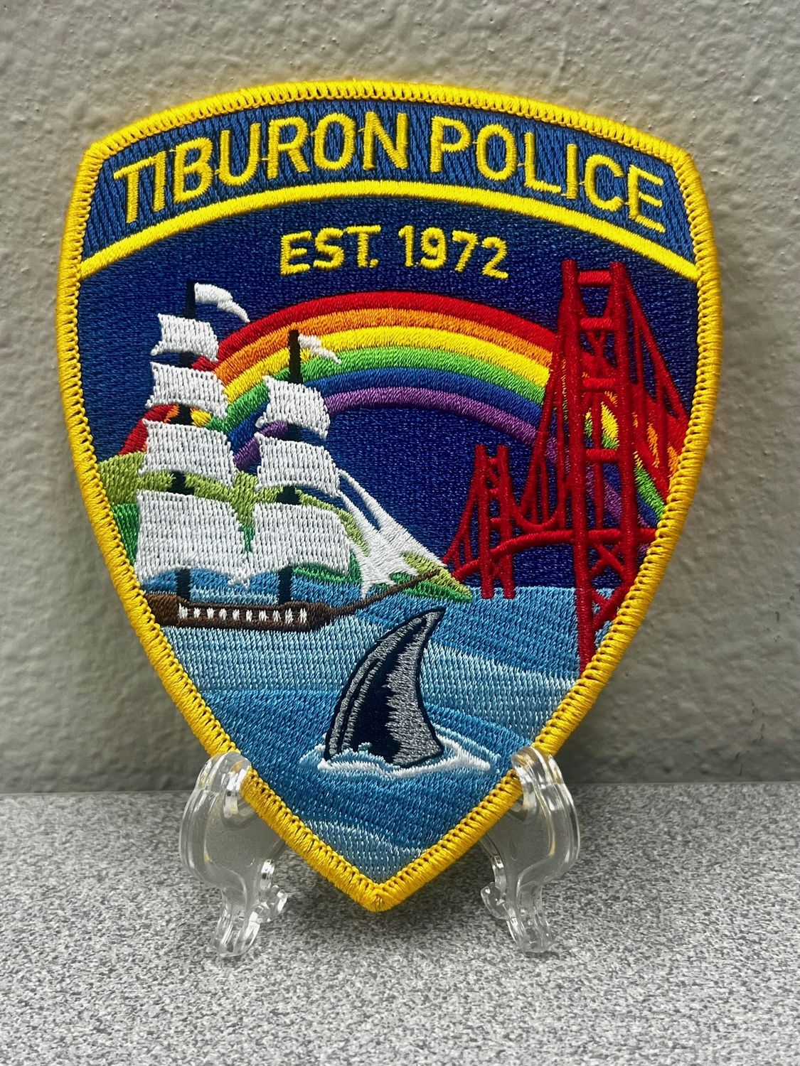 Tiburon Police Pride Patch