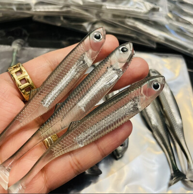 Custom Flash Foil 3.9” Soft Silver Shiners. 10pcs/pack