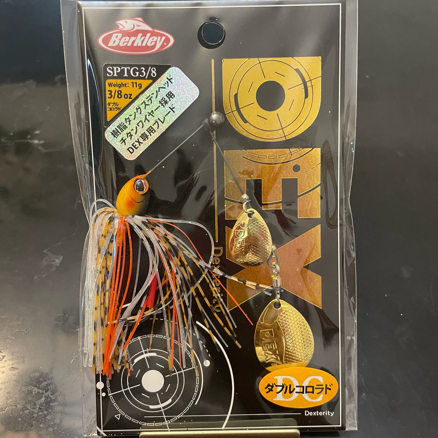 Berkley Dex Tungsten/Titanium Spinnerbaits 3/8 oz Matt Kinkuro DC