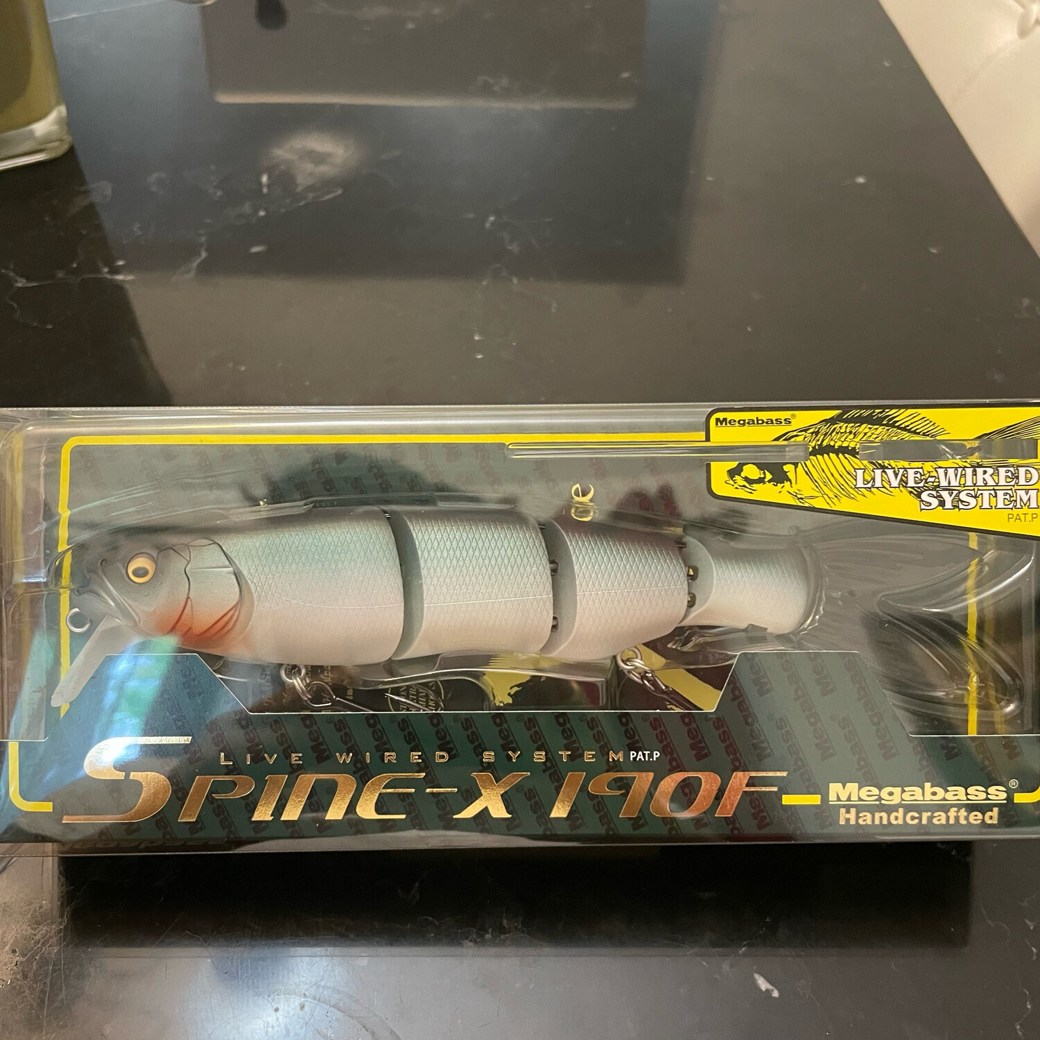 Megabass Spine-X 190F Mat Blue Shiner