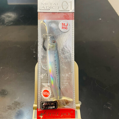 Little Jack Metal Adict Type01 60g/2.12oz Saltwater Jig #01 Maiwashi