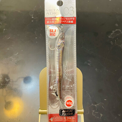 Little Jack Metal Adict Type03 40g/1.41oz Saltwater Jig #07 Real Bait