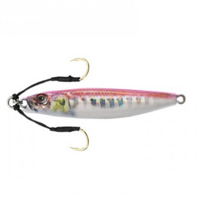 Little Jack Metal Adict Type01 40g/1.41oz Saltwater Jig #03 Pink Iwashi