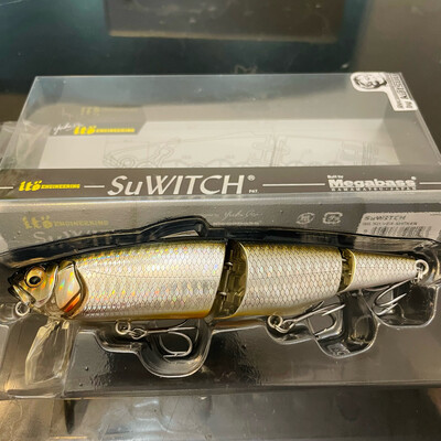 Megabass SuWitch GG Silver Shiner 137mm 1-1/8oz