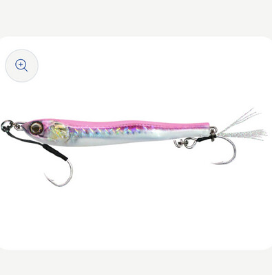 Little Jack Metal Adict Type03 40g/1.41oz Saltwater Jig #03 Pink Iwashi