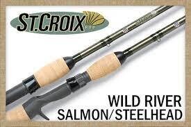 St Croix Wild River 9&#39;6&quot; XH 2 Piece Mod Casting Rod Line 15-40lb Lure 4-12oz NWT
