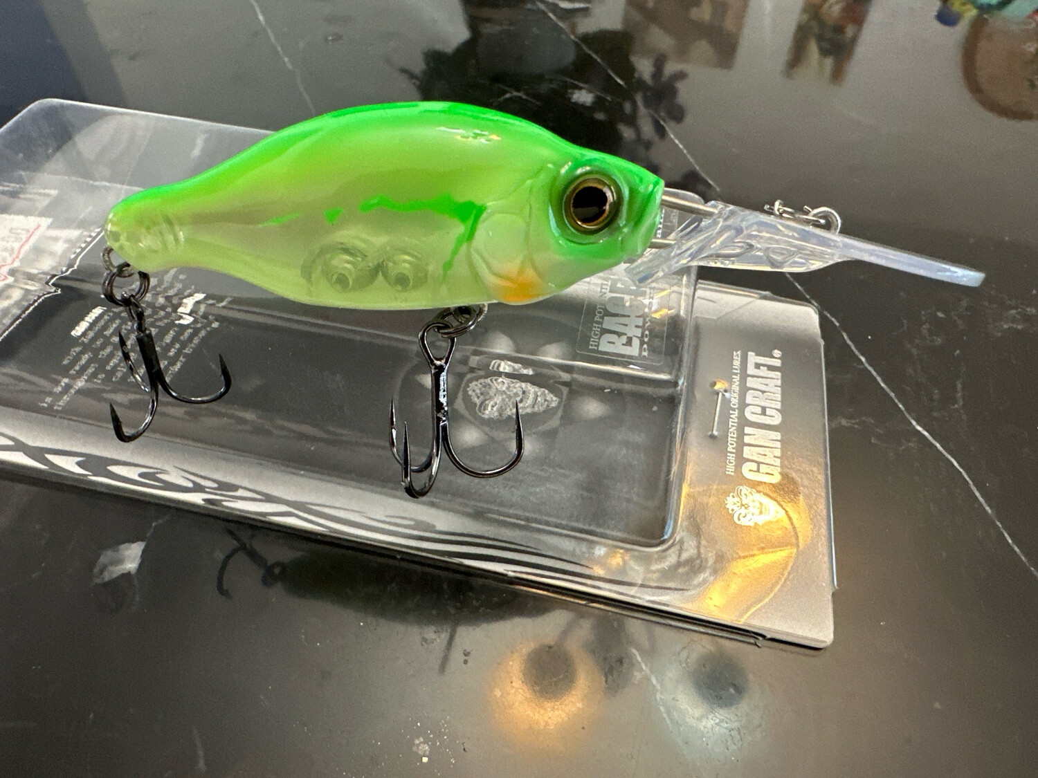 Gan Craft Bacra 250 RARE JDM Crankbait #07 NIB
