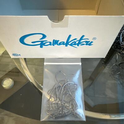 Gamakatsu Hooks 1/0 Bulk Pack 25pcs/pack
