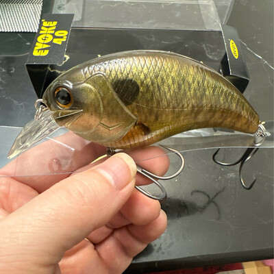 Deps Evoke 4.0 BIG 2oz JDM Crankbait #04, 100mm 56.5g. NIP