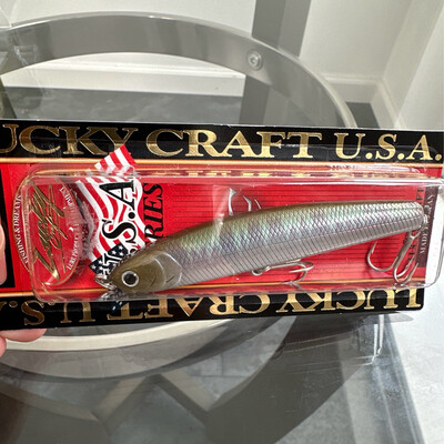Lucky Craft Wander 95 S Misty Shad. 3-3/4” 3/4oz, NIP