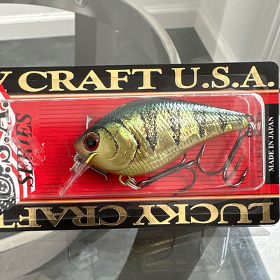Lucky Craft Lure Magazine Original Color LC 1.5. NIP And RARE. 12g (just short Of 1/2oz) 60mm (2.36”).
