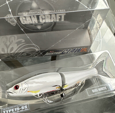 Gan Craft Jointed Claw 148 Type15-SS #6 Riri White