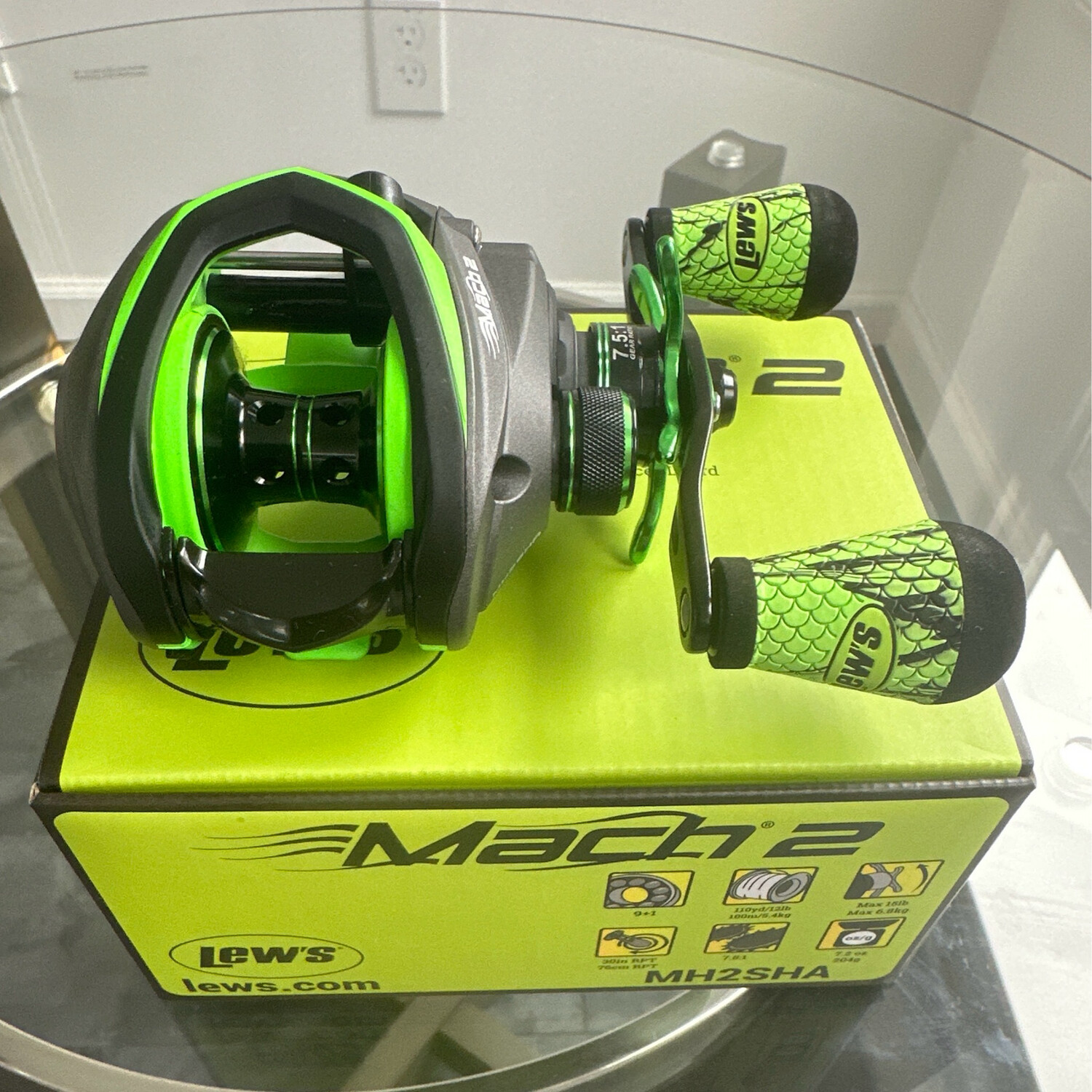 Lew's Mach 2 MH2SHA 7.5:1 Baitcaster