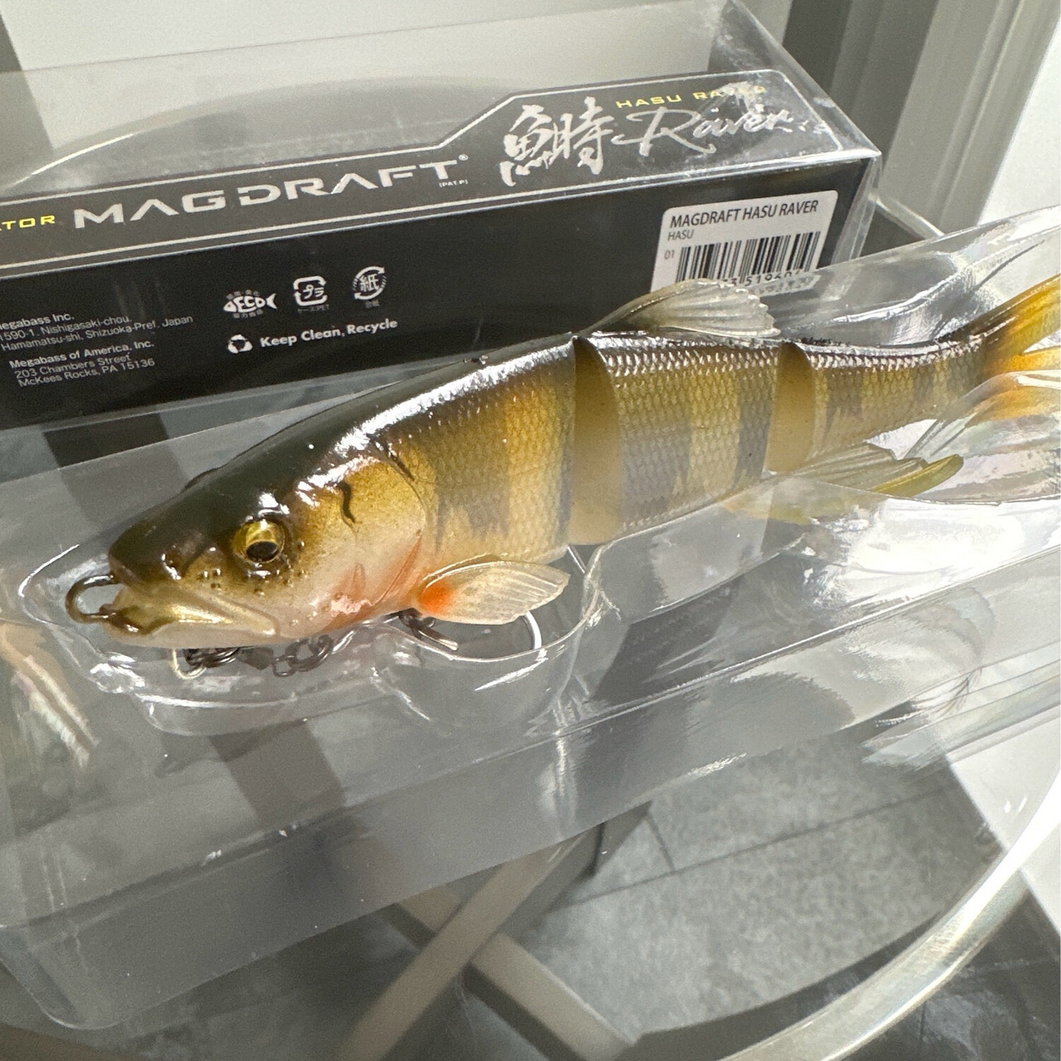 Megabass Magdraft Hasu Raver #01 Hasu