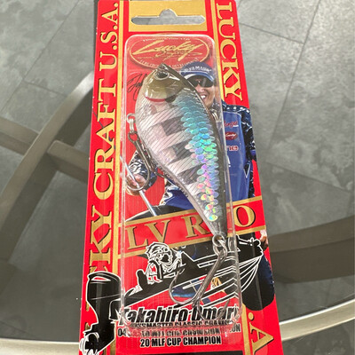 Lucky Craft LV RTO-200 Sinking 2.75" 3/4oz Zebra MS Ghost Minnow Lipless Crankbait
