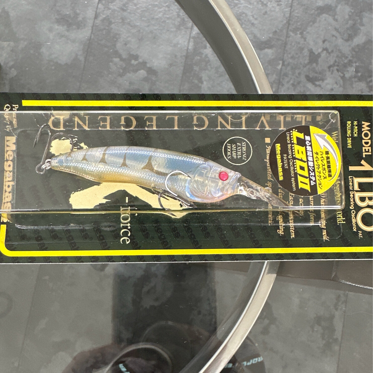 Megabass Live-X Model1 LBO (Special Color) Glass Shrimp